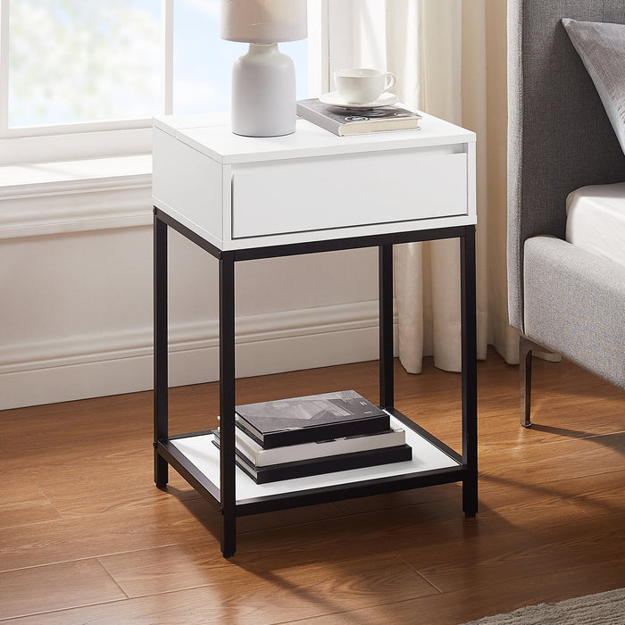 Akio Nightstand - White