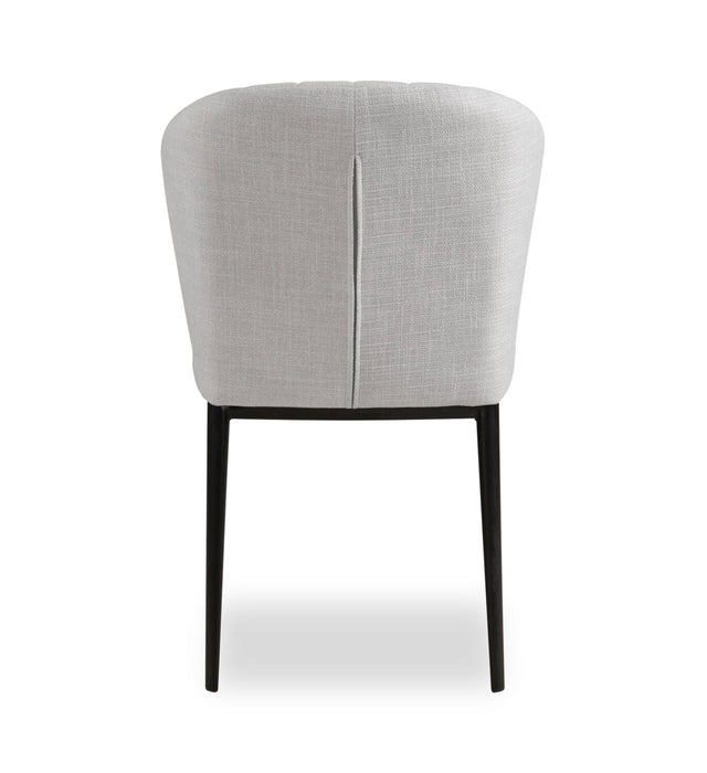 Zoe Upholstered Dining Chair - Grey
