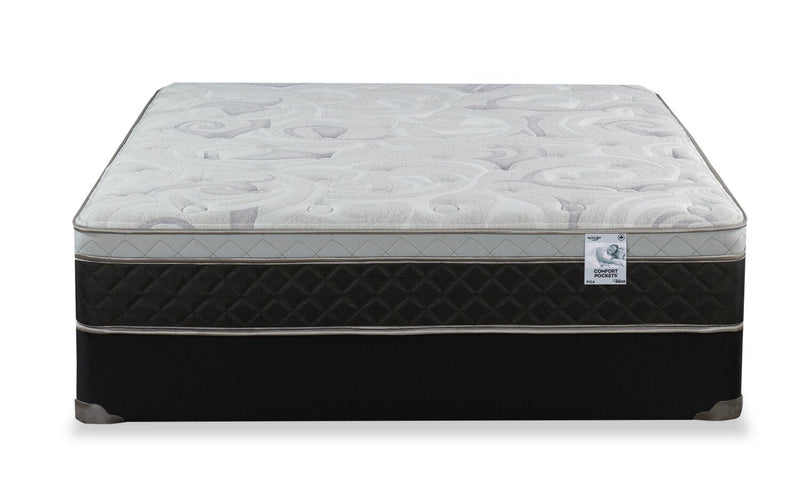 Springwall Pisa II Eurotop Queen Mattress Set 