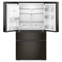 Whirlpool 36” 29 Cu. Ft. French Door Refrigerator - Fingerprint Resistant Black Stainless Steel - WRMF3536SV