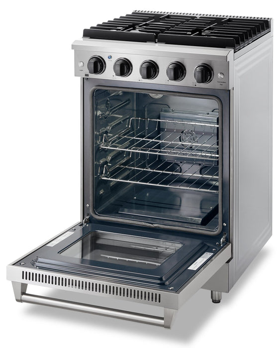 Thor Kitchen 24\" 3.7 Cu. Ft. Freestanding Gas Range - LRG2401  