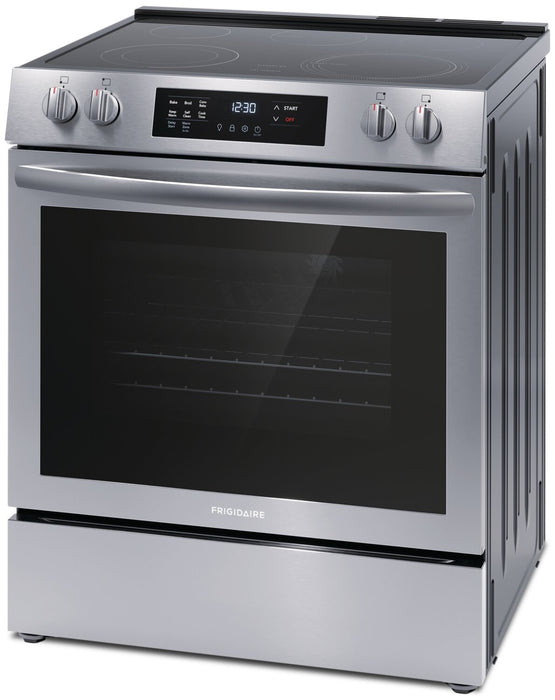 Frigidaire 5.3 Cu. Ft. Electric Range With EvenTemp™ Element and Convection Bake - Stainless Steel -… 