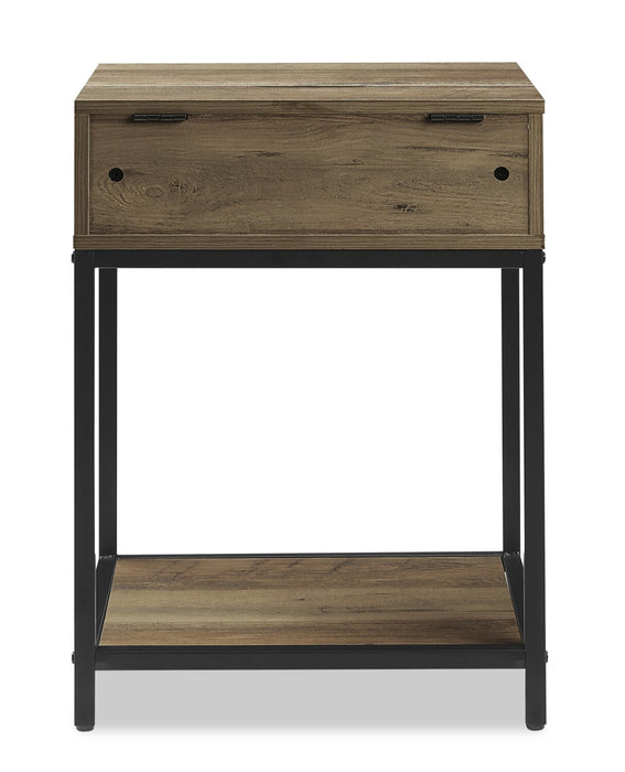 Akio Nightstand - Dark Brown