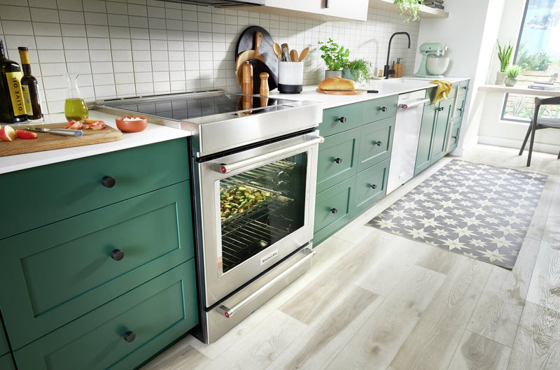 KitchenAid 6.4 Cu. Ft. Induction Range with Air Fry and AquaLift® - Stainless Steel - KSIS730PSS 