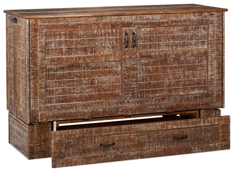 Parker Cabinet Bed - Taupe