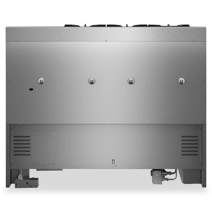 KitchenAid 6.3 Cu. Ft. 6 Burner Commercial-Style Gas Range – Black Ore - KFGD948SBE