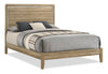Sable Queen Bed - Light Brown
