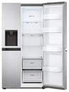 LG 36\" 23 Cu. Ft. Counter-Depth Side-by-Side Refrigerator with Ice and Water Dispenser - LS23C4230V