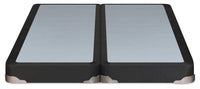 Springwall Support Low-Profile Split Queen Boxspring Set - Black 