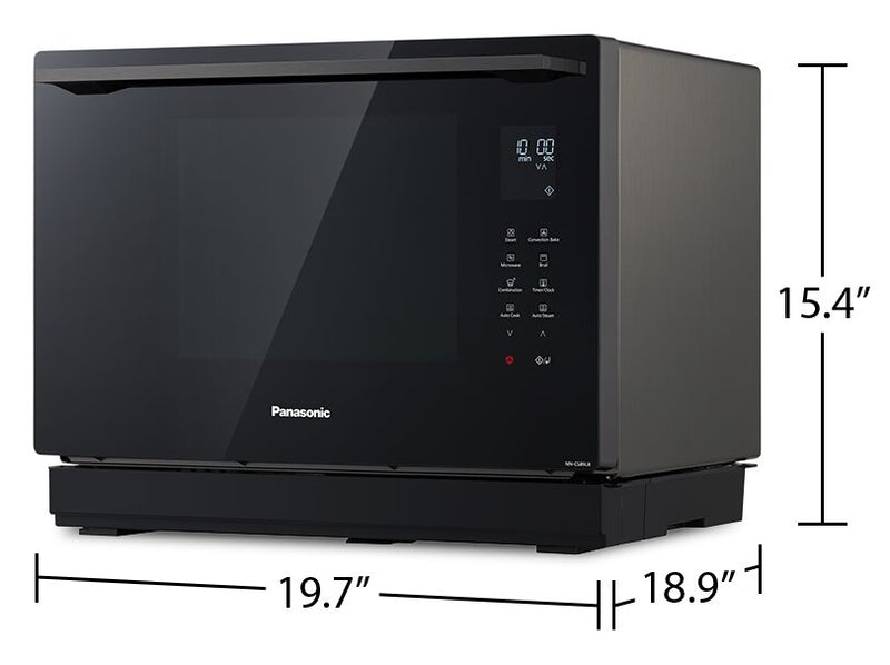 Panasonic 1.1 Cu. Ft. Countertop Microwave with Combination Steam Oven and 2 Level True Convection C… 