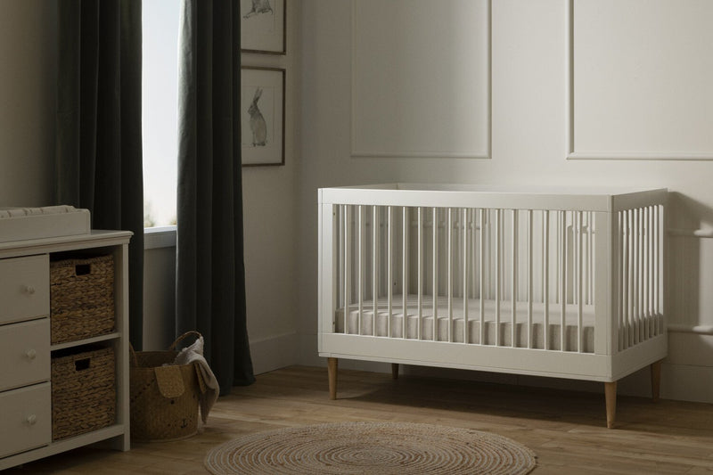 Josie 3-in-1 Convertible Crib - White
