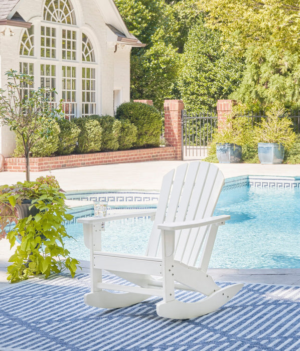 Bask Rocking Chair - White