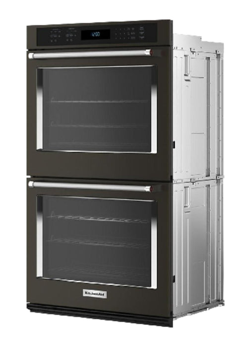 KitchenAid 27\" 8.6 Cu. Ft. Double Wall Oven with Air Fry - KOED527PBS