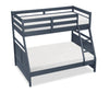 Quinn Twin/Full Bunk Bed – Blue