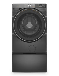 Whirlpool 5.2 Cu. Ft. Smart Front-Load Washer with FreshFlow™ Vent System - Volcano Black - WFW5720RU 