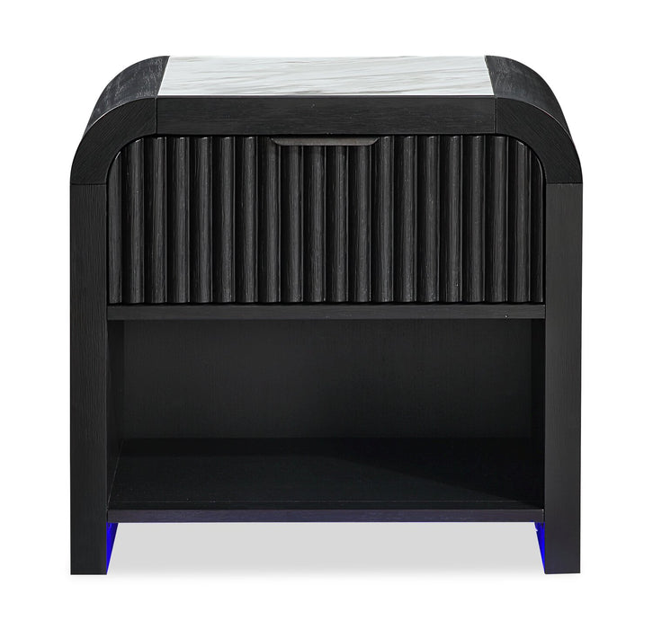Kaleo Nightstand with Speaker and LED Light