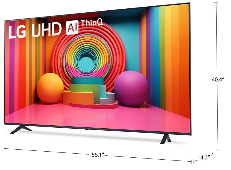 LG 75\" Series UT75 UHD 4K Smart TV with webOS 24