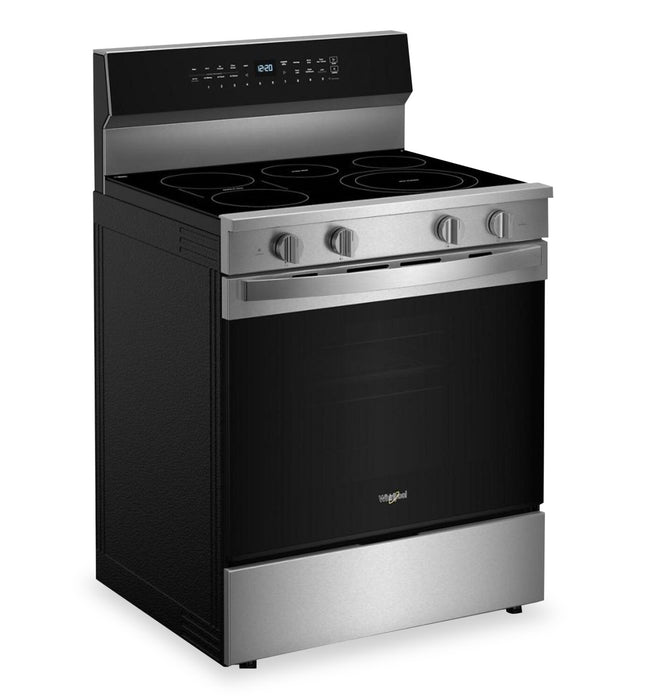 Whirlpool 30\" 5.3 Cu. Ft. Electric Range with No Preheat Air Fry - Stainless Steel - YWFES7030SZ