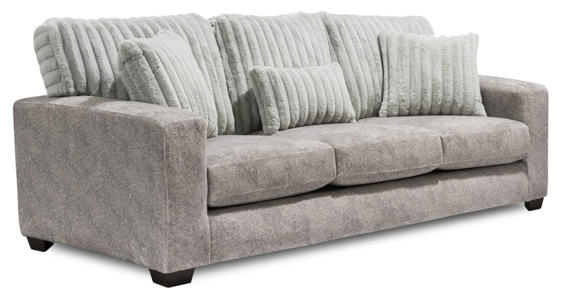Koda Chenille Sofa - Plush Paloma