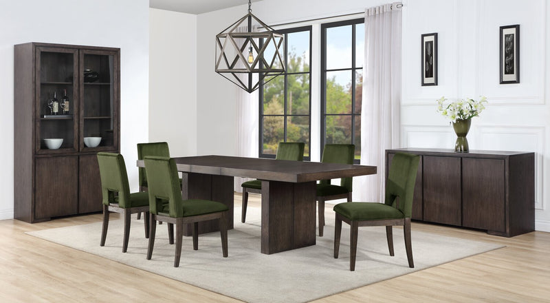 Zen 7-Piece Dining Set - Green