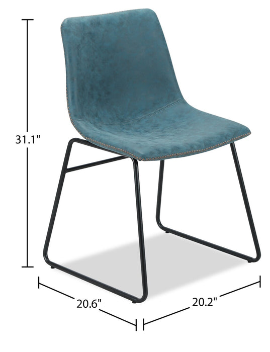 Tess Dining Chair - Blue