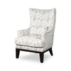 Haden 30\" Chenille Fabric Accent Chair with Wood Base and Nailhead Trim - Limbu Mint Multicolour