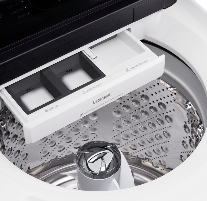 LG 6.1 Cu. Ft. Mega-Capacity Top-Load Washer with EasyUnload™ and AI Sensing - WT8405CW