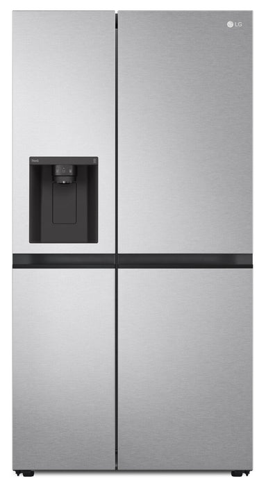 LG 36\" 23 Cu. Ft. Counter-Depth Side-by-Side Refrigerator with Ice and Water Dispenser - LS23C4230V