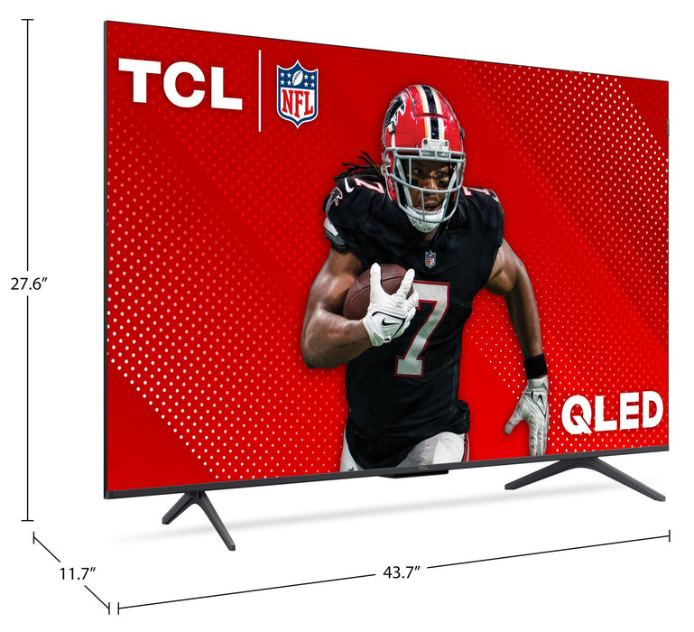 TCL 50\" Q Class 4K UHD QLED Smart TV with Google TV