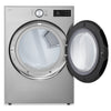 LG 7.4 Cu. Ft. Smart Front-Load Electric Dryer with AI Sensory Dry - Graphite Steel - DLEX5800V