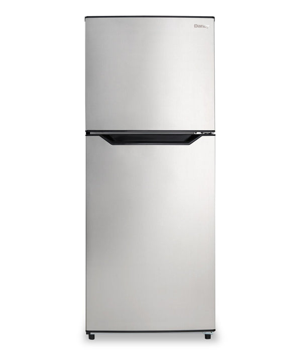Danby 23.4 \" 10 Cu. Ft. Apartment-Size Top-Mount Refrigerator - Stainless Steel - DFF101B1BSSDB