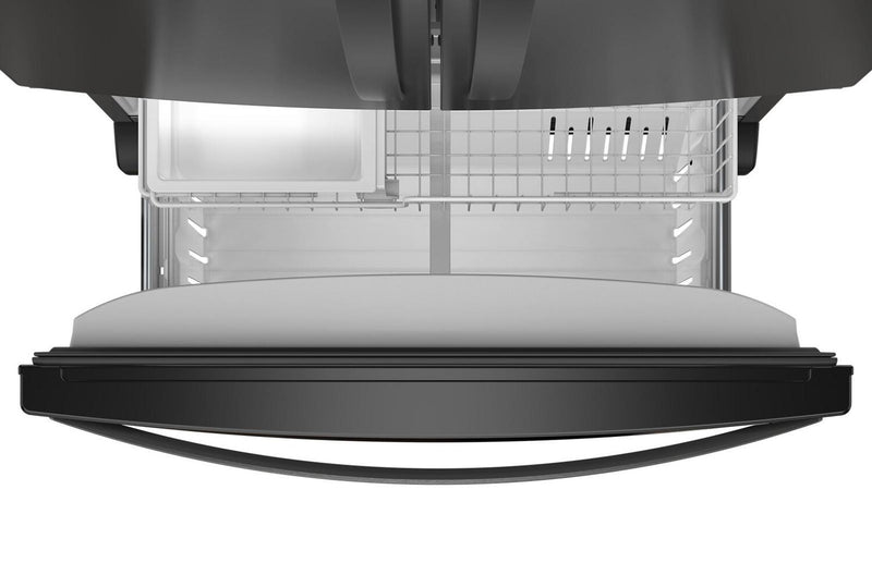 Whirlpool 36\" 20 Cu. Ft. Counter-Depth French-Door Refrigerator - Black - WRFC2036RB