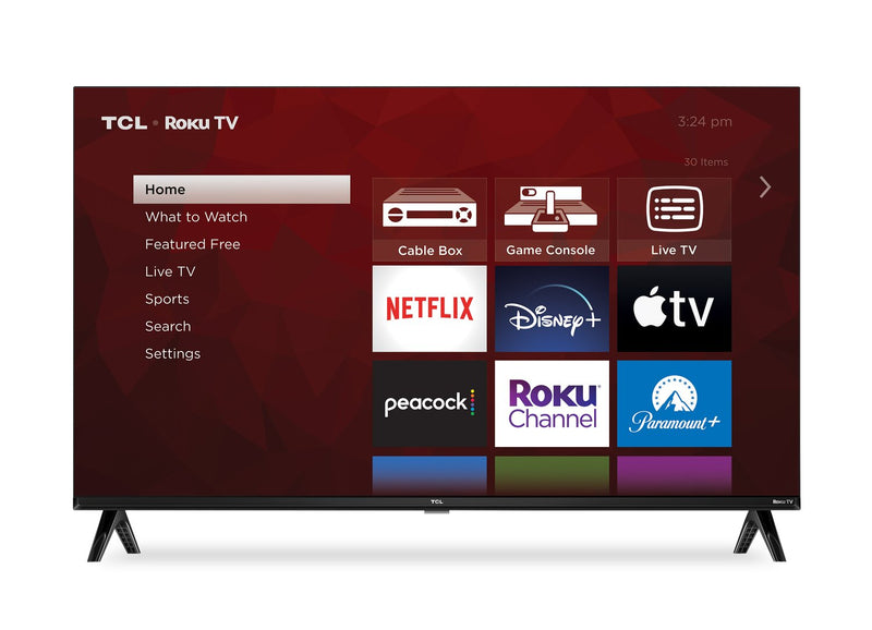 TCL 32\" S Class 720P HD LED Smart TV with Roku TV