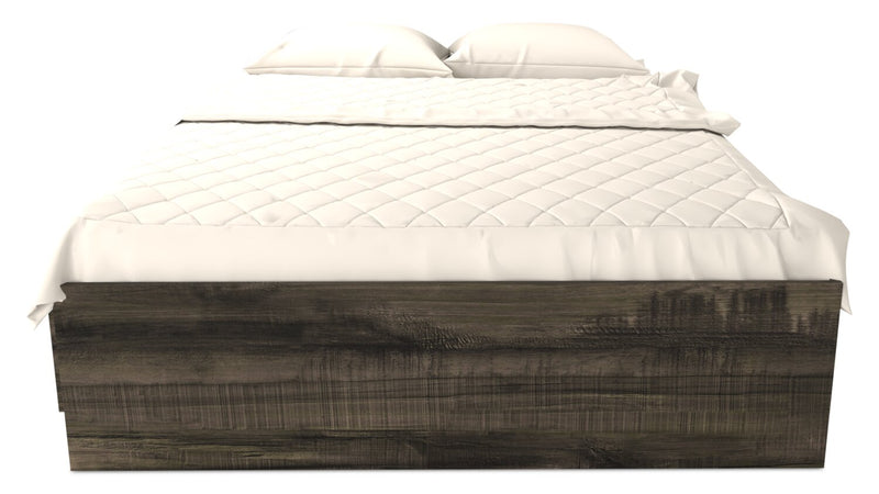 Riley Full Mates Bed - Grey