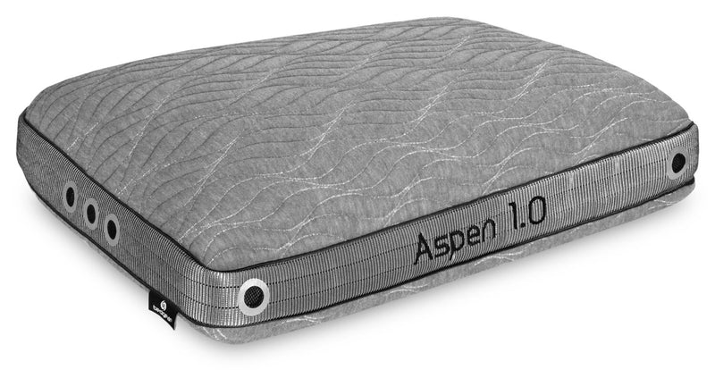 BEDGEAR Aspen 1.0 Performance Pillow – Stomach Sleeper