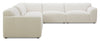Riverside 6-Piece Sectional - Oyster