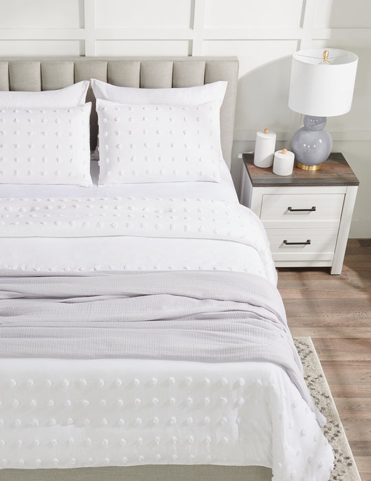 Veranda & Grove 4-Layer King Cotton Blanket - Grey