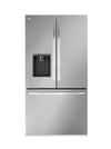 LG 36\" 26 Cu. Ft. French-Door Counter-Depth MAX™ Refrigerator - Smudge Proof Stainless Steel - LRFXC… 