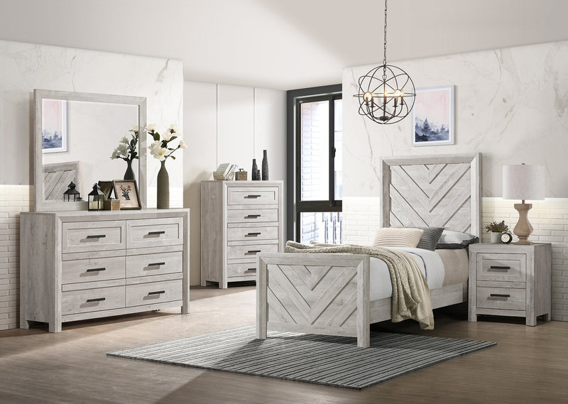 Lark Twin Panel Bed