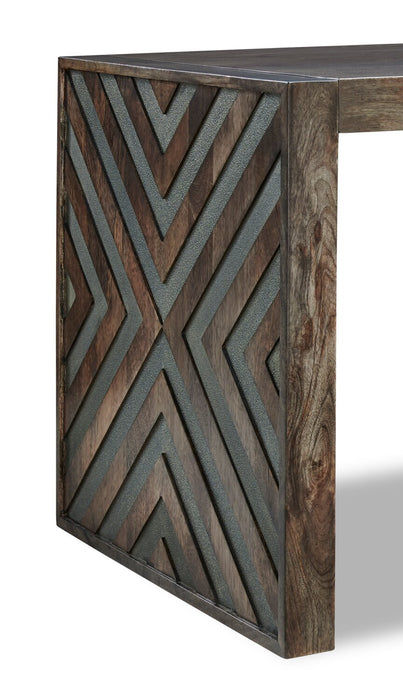 Madden 24” Modern End Table - Brown