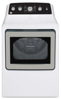 GE 4.9 Cu. Ft. Top Load Washer and 7.2 Cu. Ft. Gas Dryer with SaniFresh