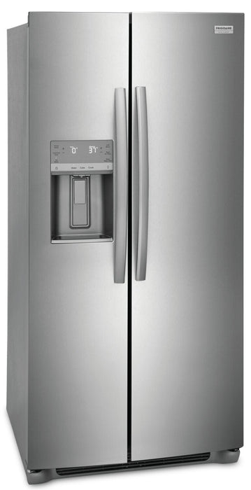 Frigidaire Gallery 33\" 22.3 Cu. Ft. Standard-Depth Side-by-Side Refrigerator - Smudge-Proof® Stain… 