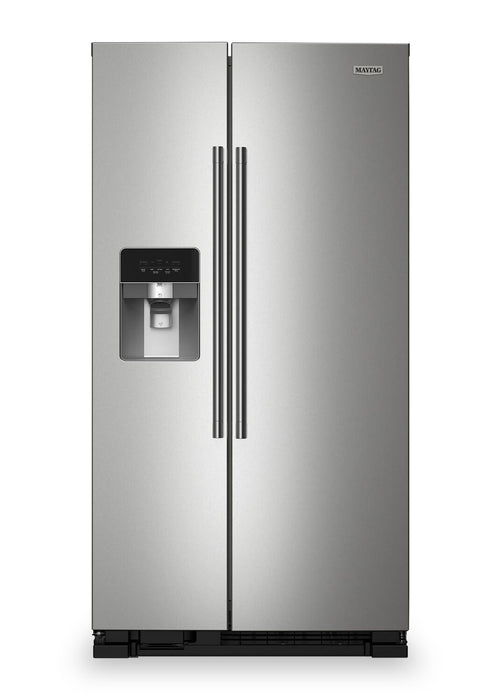 Maytag 36\" 25 Cu. Ft. Side-by-Side Refrigerator - Stainless Steel - MRSF4036PZ