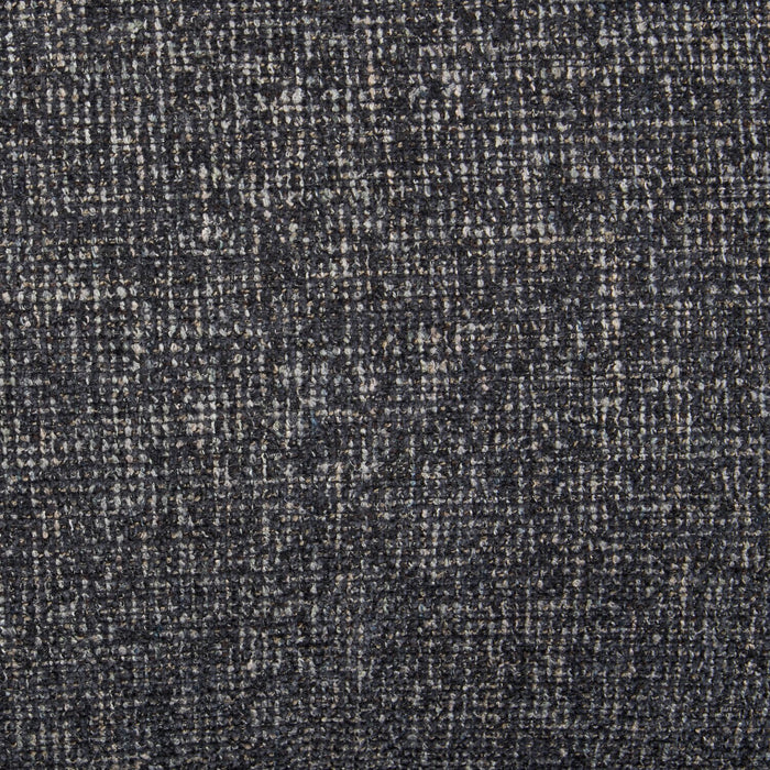 Fusion Modular 5-Piece Charcoal Grey Chenille Fabric Armless Sectional