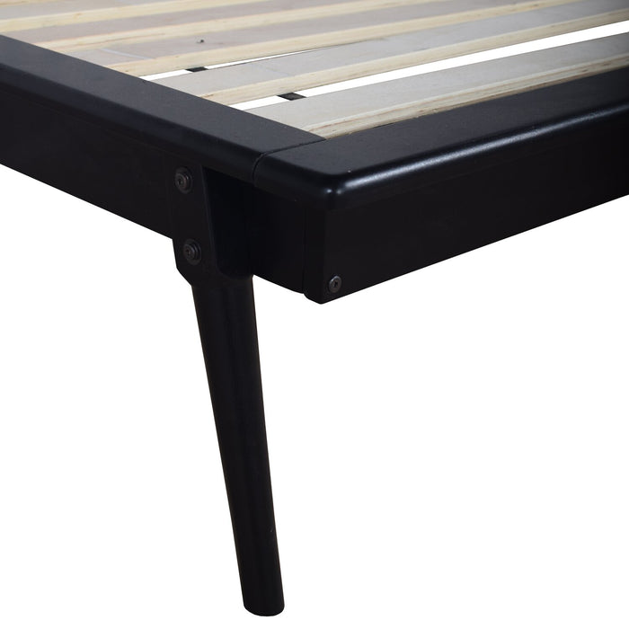 Milan Full Bed - Black 