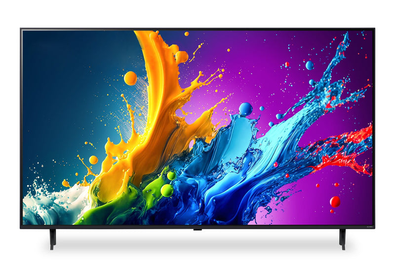 LG 75\" QNED80T 4K QNED AI Smart TV with webOS 24