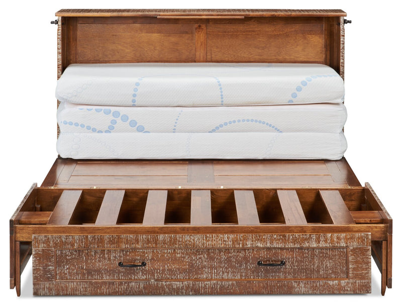 Parker Cabinet Bed - Taupe
