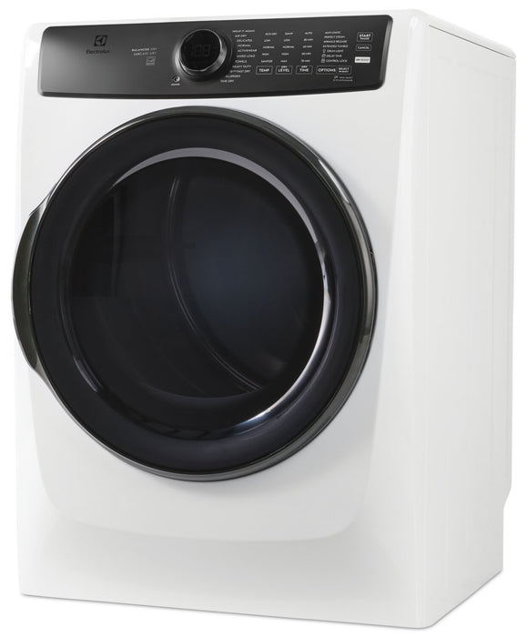 Electrolux 8 Cu. Ft. Perfect Steam™ Electric Dryer with LuxCare® Dry and Instant Refresh - ELFE773CAW
