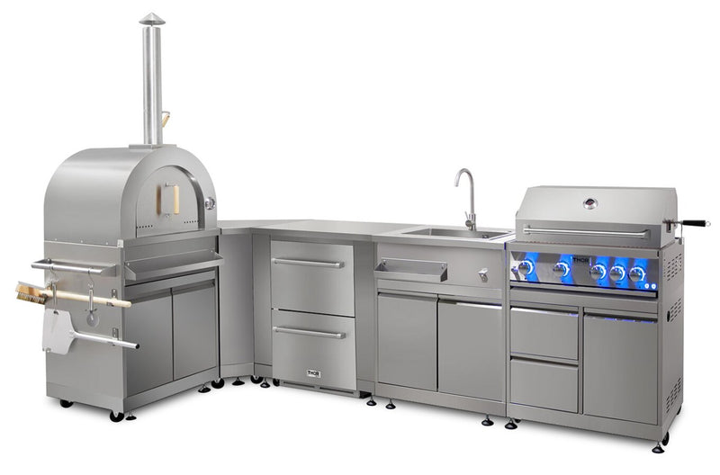 Thor Kitchen 32\" Outdoor Barbecue Grill Cabinet - MK03SS304 