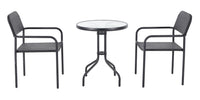 Paris 3-Piece Bistro Patio Set